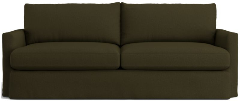 Lounge 93" Slipcovered Sofa + Reviews | Crate & Barrel | Crate & Barrel