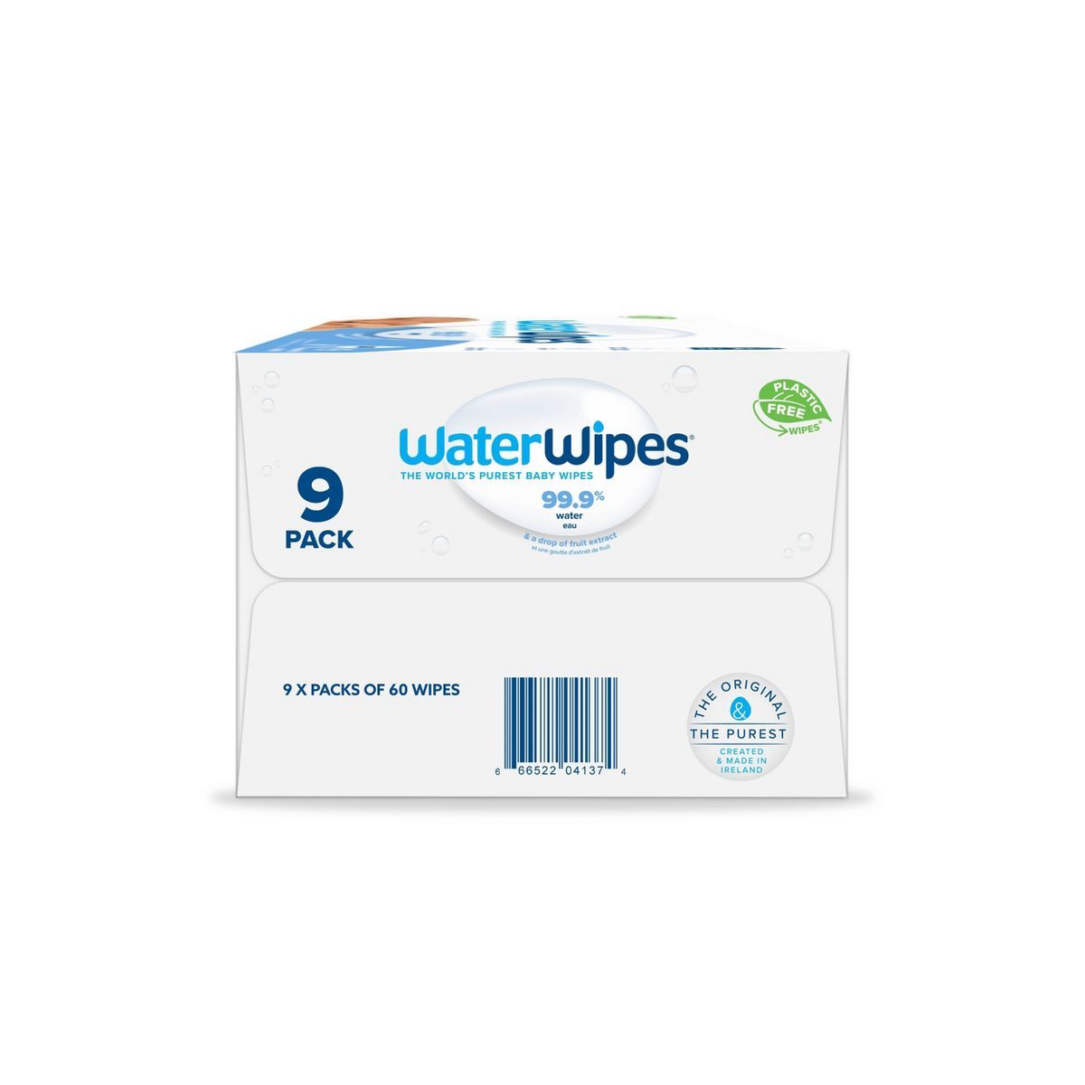 WaterWipes Plastic-Free Original Unscented 99.9% Water Based Baby Wipes - (Select Count) | Target
