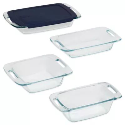 Pyrex® Easy Grab 5-Piece Bakeware Set | Bed Bath & Beyond | Bed Bath & Beyond
