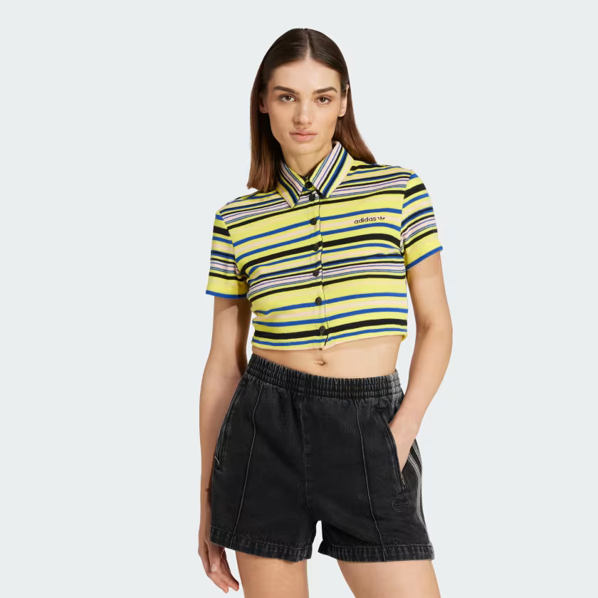 Towel Button-Up Tee | adidas (US)