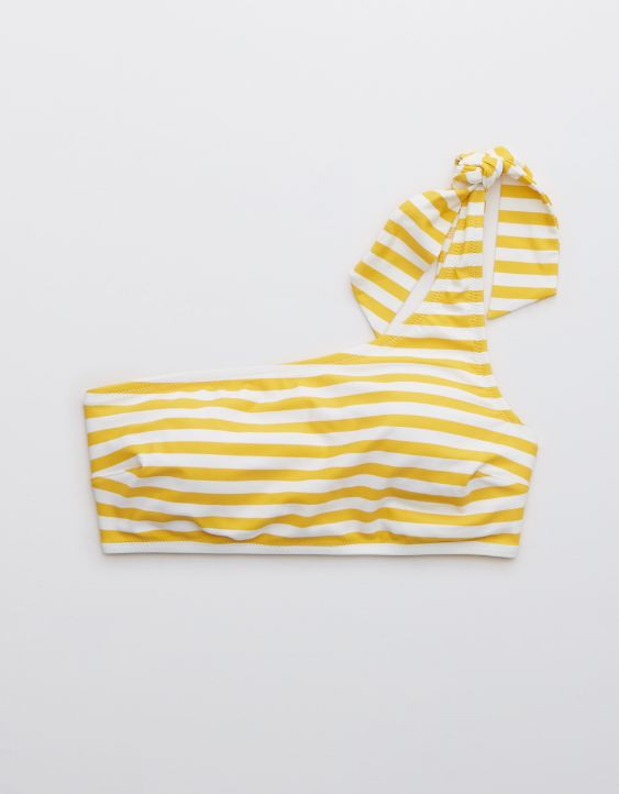 Aerie Asymmetrical Bandeau Bikini Top | American Eagle Outfitters (US & CA)