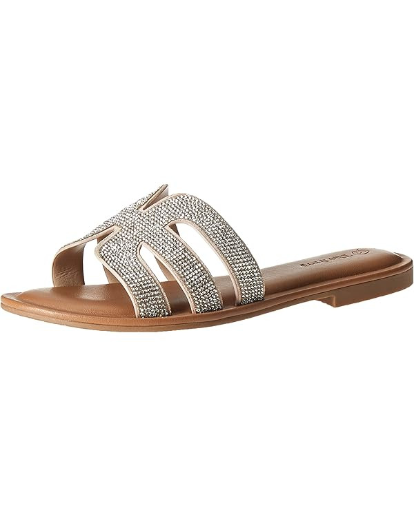 The Drop Women's Monika Flat H-Band Slide Sandal | Amazon (US)