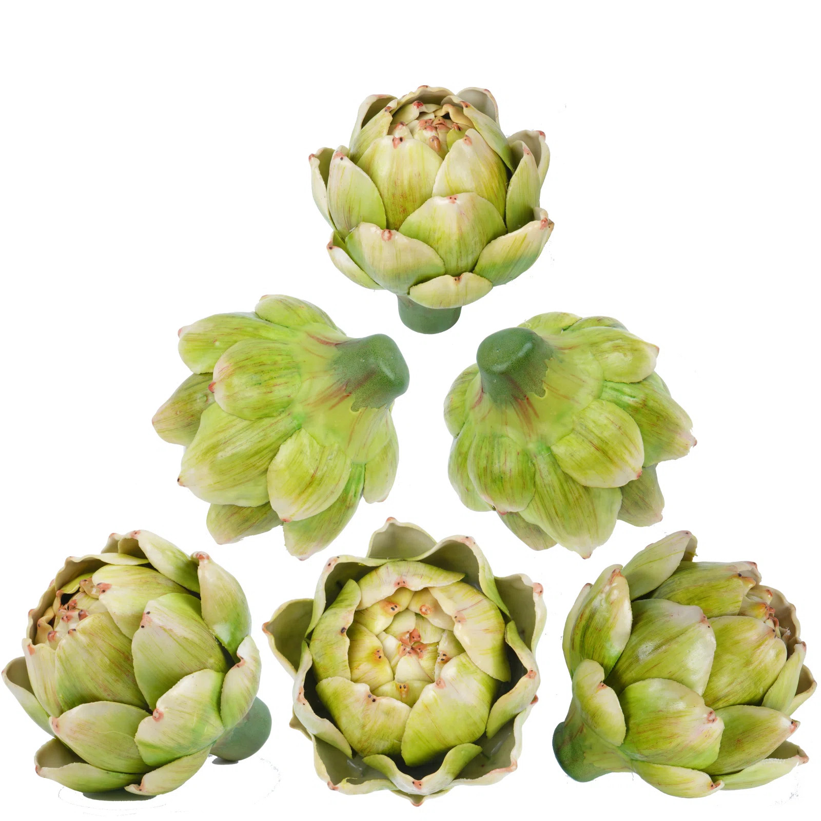 6Pcs Green Large Faux Artichokes for Decoration Bowl Fillers Fake Fruit Artificial Artichokes Tha... | Wayfair North America