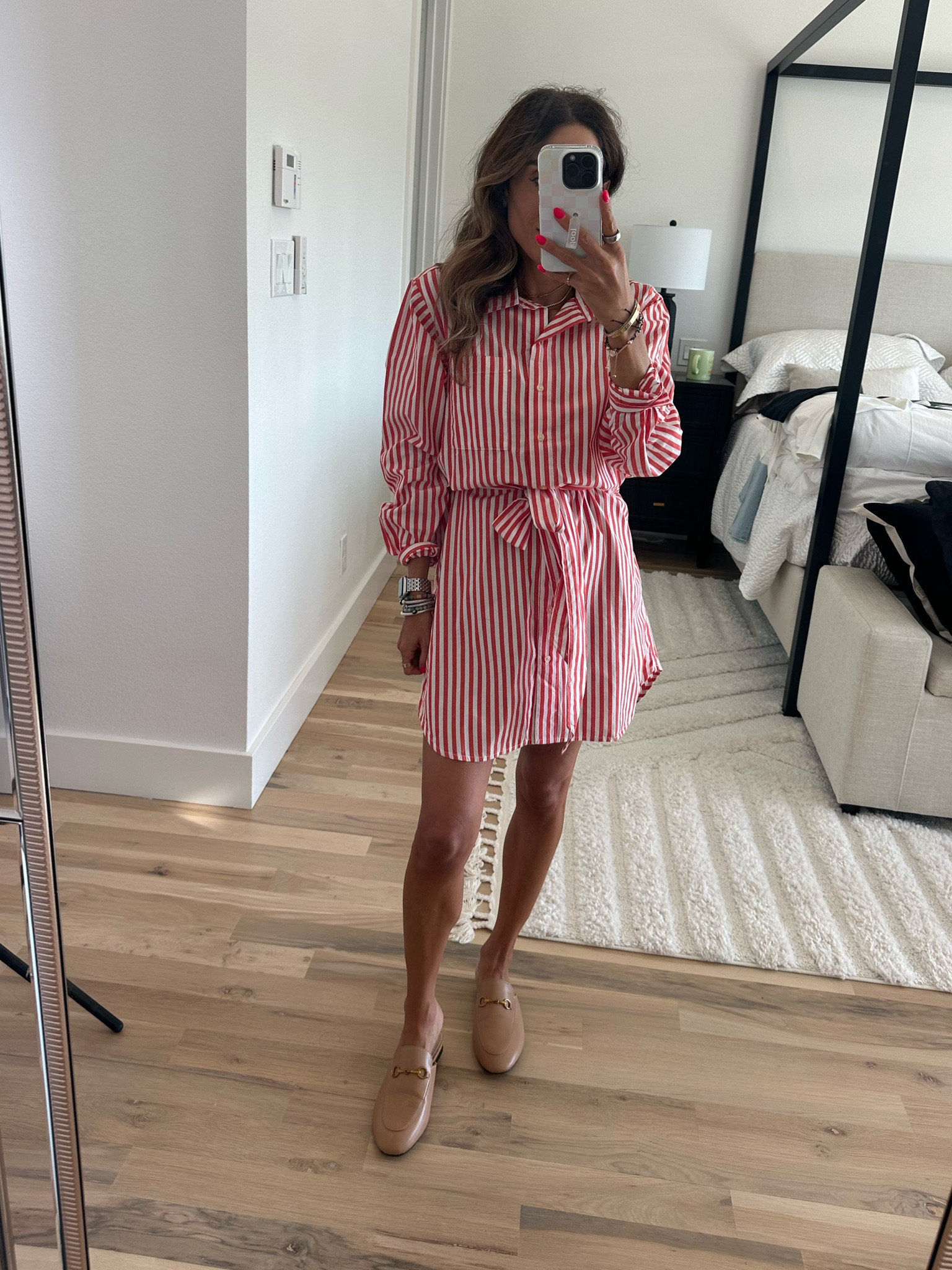 Red stripe shirt dress only $13 size Xs teacher outfits 

#LTKFindsUnder50 #LTKFindsUnder100 #LTKBacktoSchool