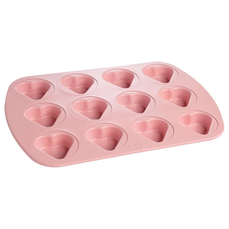 Paris Hilton Mini Molde para Corazones de 12 Tazas, Antiadherente de Primera Calidad, Acero Al Ca... | Walmart (US)