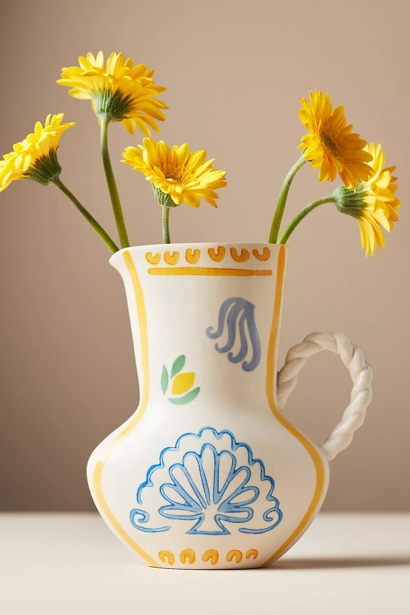 Dimitria Stoneware Vase | Anthropologie (US)