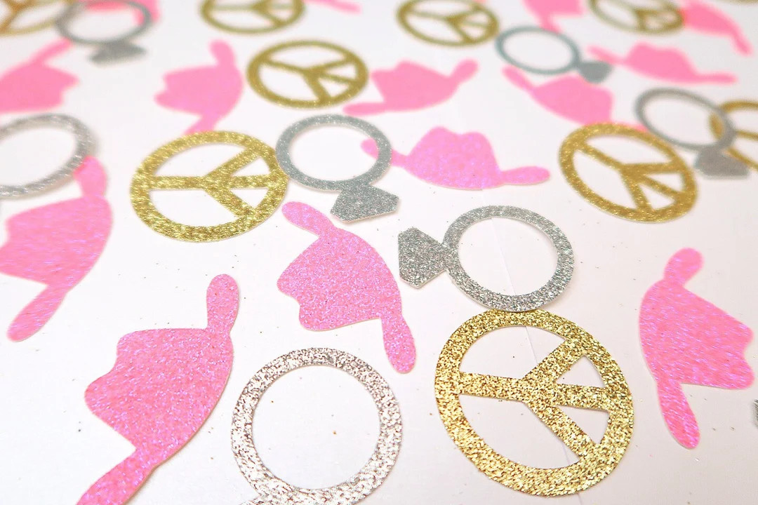Hippie Cowboy Bachelorette Confetti - Groovy Confetti, Hen Do Confetti, Disco Hen Confetti, Cosmi... | Etsy (US)