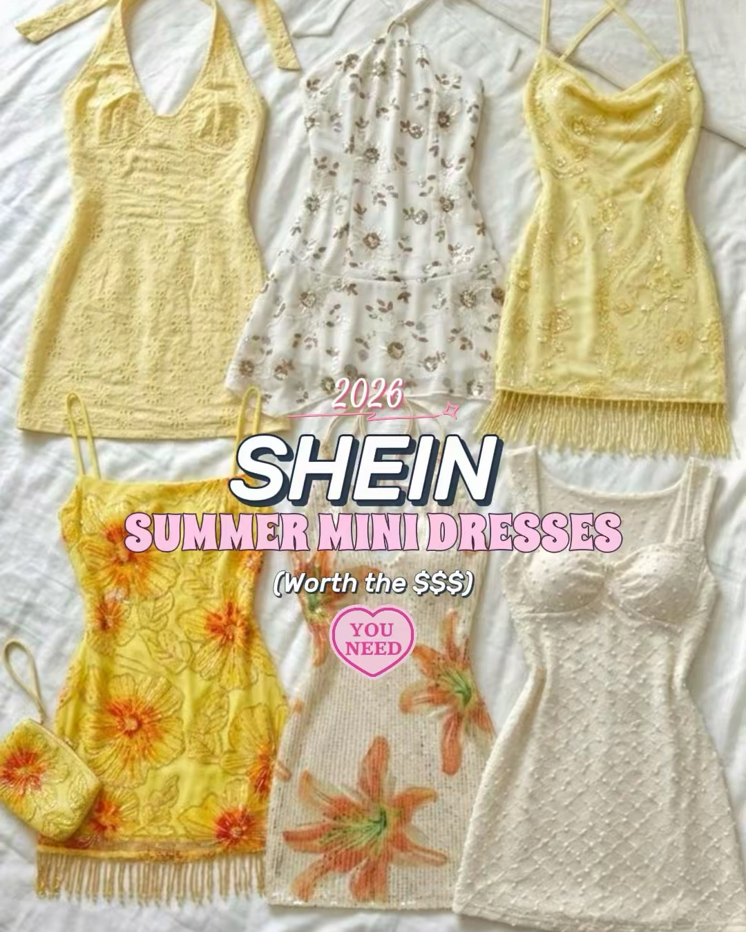 SHEIN mini dress haul 🌞