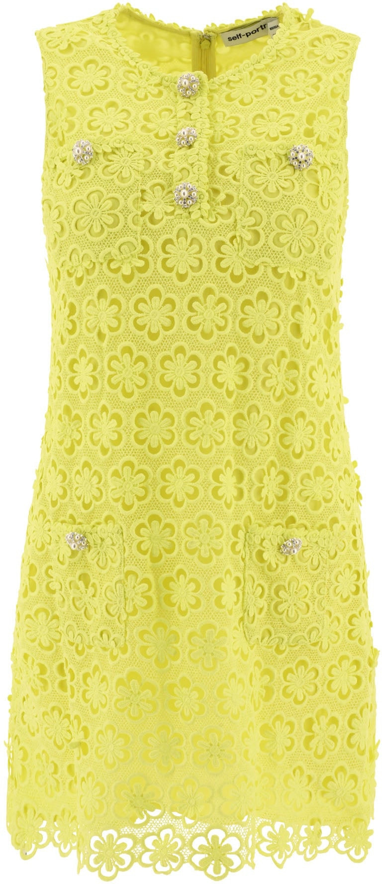 "DAISY GUIPURE" DRESS | LOZURI