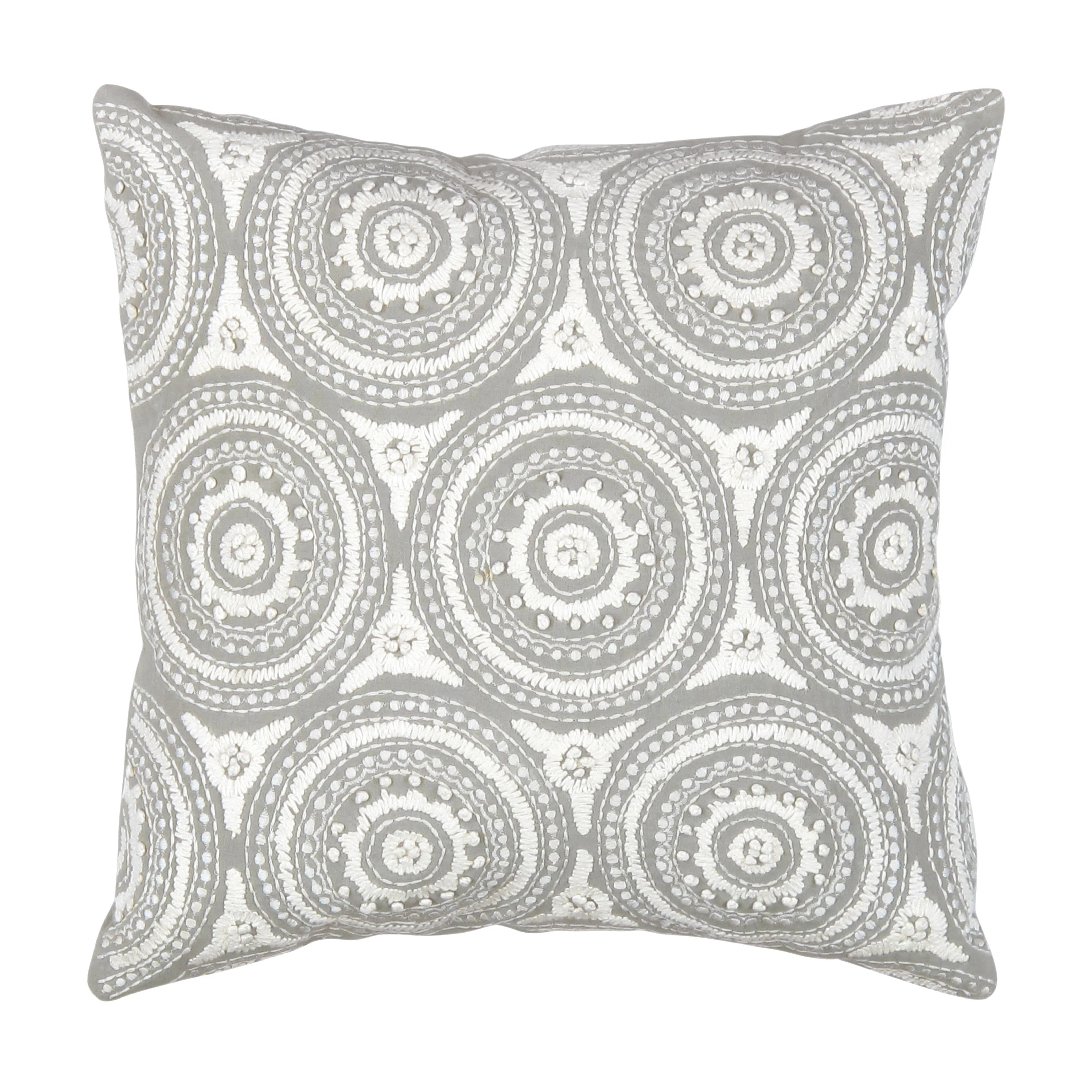 Naples Polyester Throw Square Pillow Cover & Insert | Wayfair North America