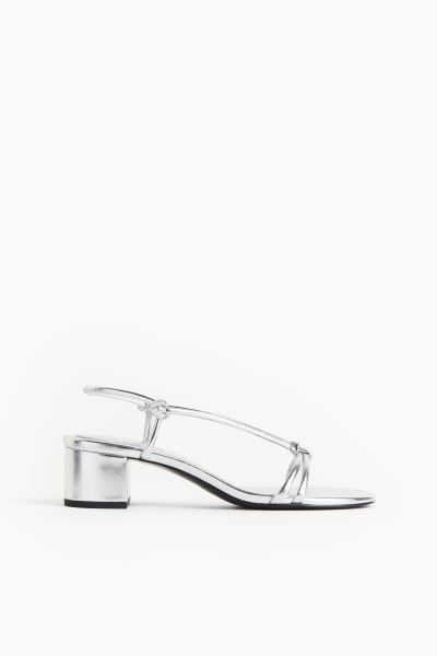 Heeled Strappy Sandals | H&M (US + CA)