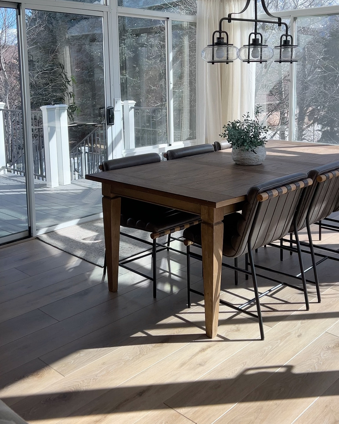 These adhesive curtains are such a hack! 

#LTKHome