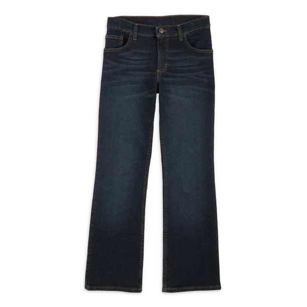 Wrangler Boys' Bootcut Jeans, Sizes 4-18 & Husky - Walmart.com | Walmart (US)