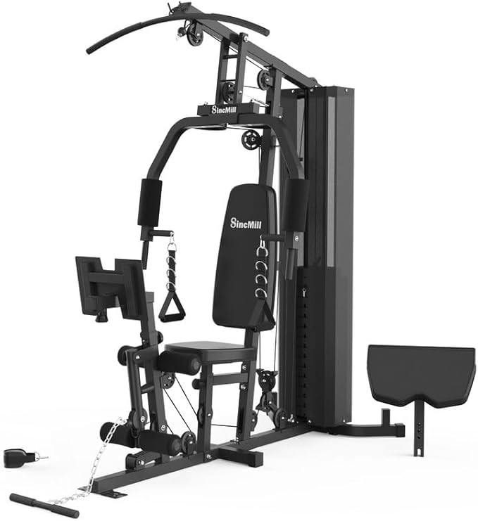SincMill Home Gym Multifunctional Full Body Workout Equipment for Home Exercise Fitness | Amazon (US)