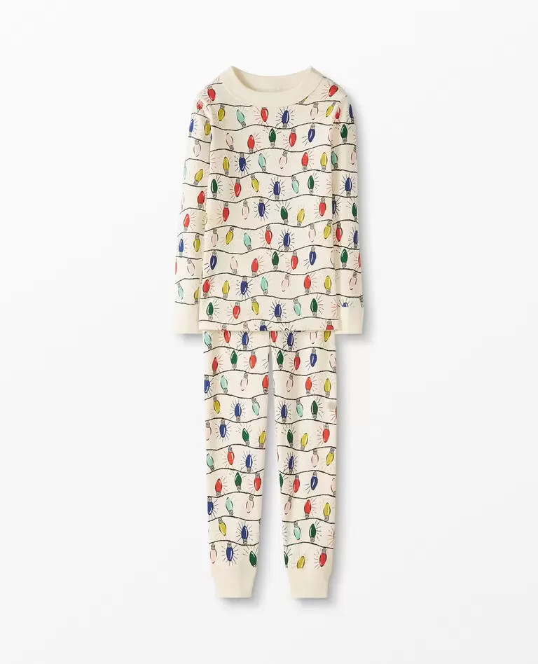 Holiday Print Long John Pajama Set | Hanna Andersson