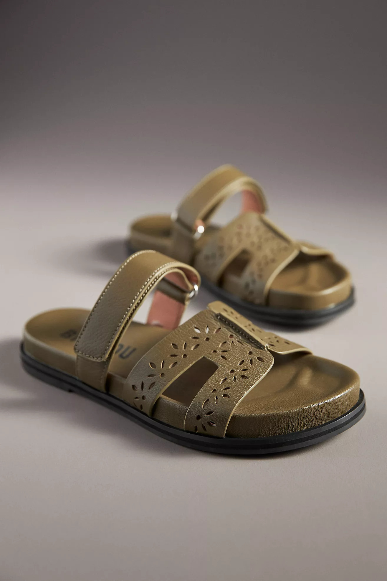 Bibi Lou Cutout Slide Sandals | Anthropologie (US)