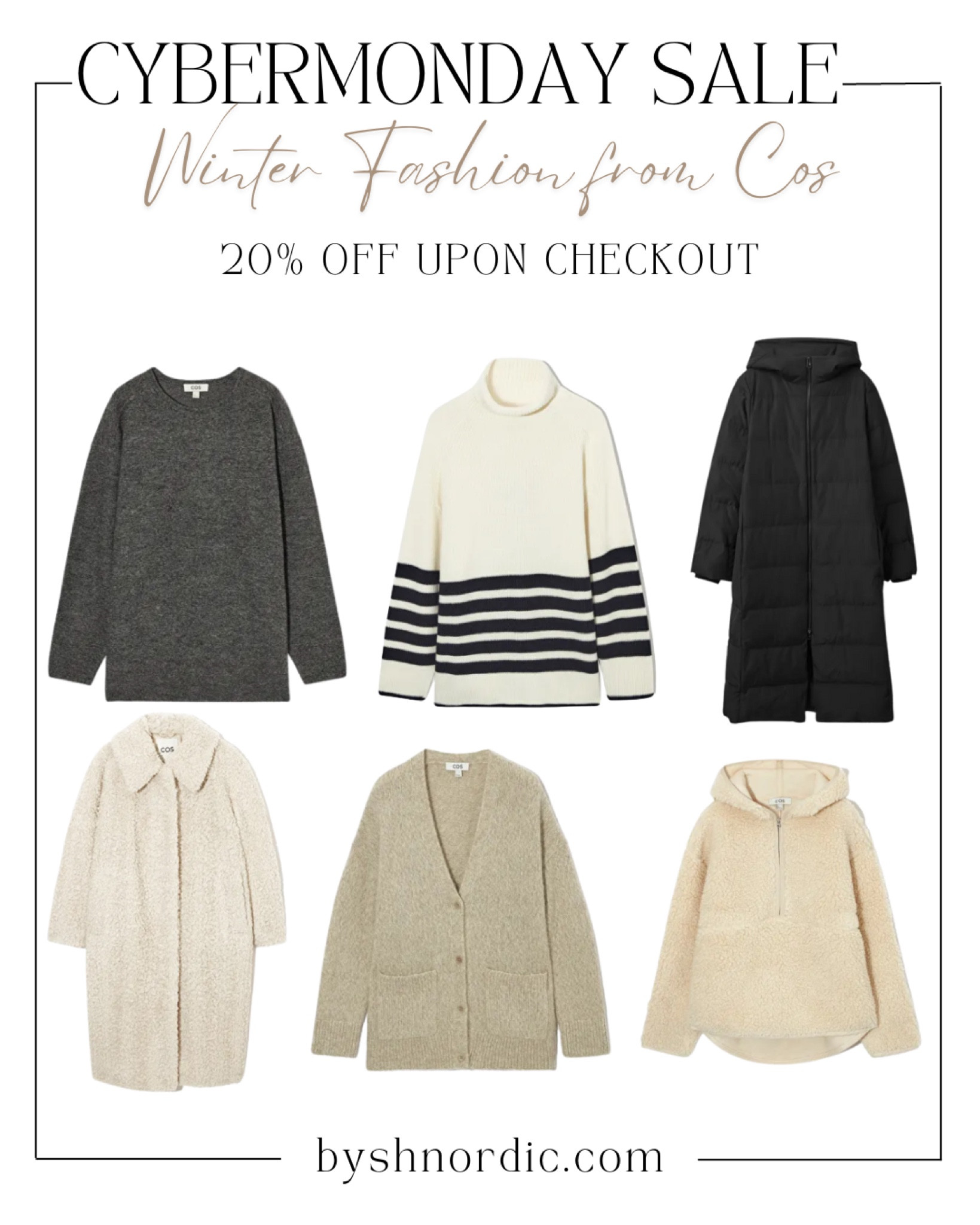 Cosy jackets, cardigans, and sweaters from Cos!

#cybermondaysale #winteroutfitinspo #longcoat #comfyfashion #winterstyleguide

#LTKCyberweek #LTKstyletip #LTKsalealert
