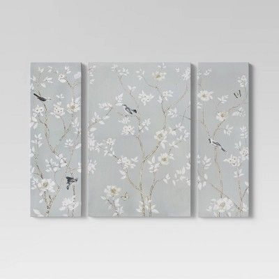 3pk Wall Branches Gray - Threshold™ | Target