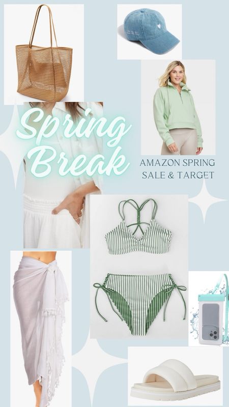 ✈️Spring Break vacation goodies that are mom and budget friendly under $50

🫶 fuller coverage bathing suit bottom that’s reversible 

🏖️ beach bag that the sand will easily sift through 

🤍 cozy sandles and a gauzy accessories 

🧳 safe travels

✌️ Kelly 

#LTKsalealert #LTKtravel #LTKfindsunder50
