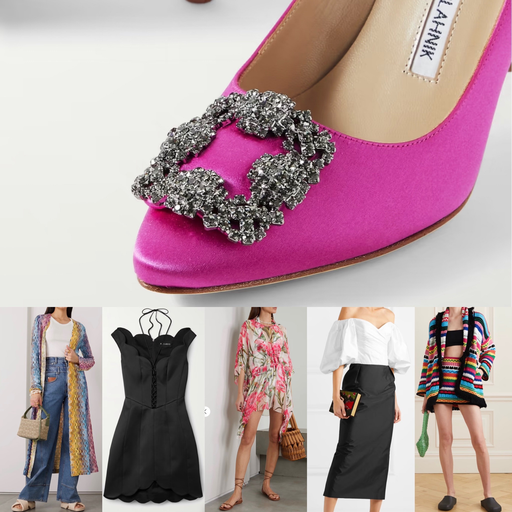 Best of designer sale summer 2023 part 2! Some 🩷 manolos and other amazing finds #designersale #manolos #manoloblahnik #hangisi #alanui #dolceganabba #missoni #salefind

#LTKSeasonal #LTKFind #LTKtravel