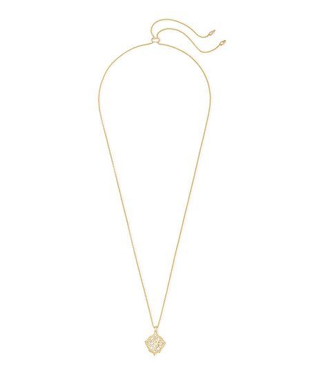 Kendra Scott 14k Gold-Plated Filigree Kacey Pendant Necklace | Zulily