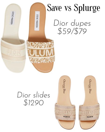 Dior sandals dupe
Comes in multiple colors
Size up half size 

#LTKunder100 #LTKstyletip #LTKshoecrush