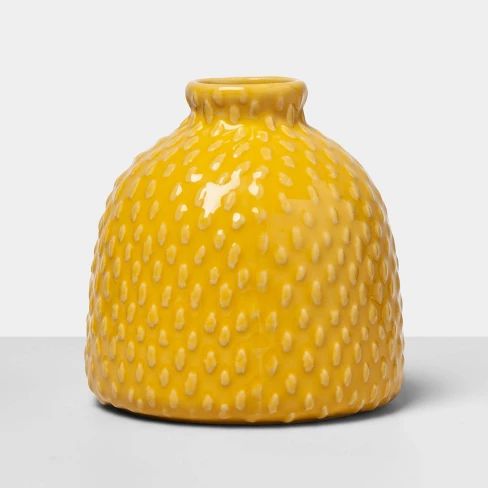 4.2" x 4" Decorative Stoneware Bud Vase - Opalhouse™ | Target