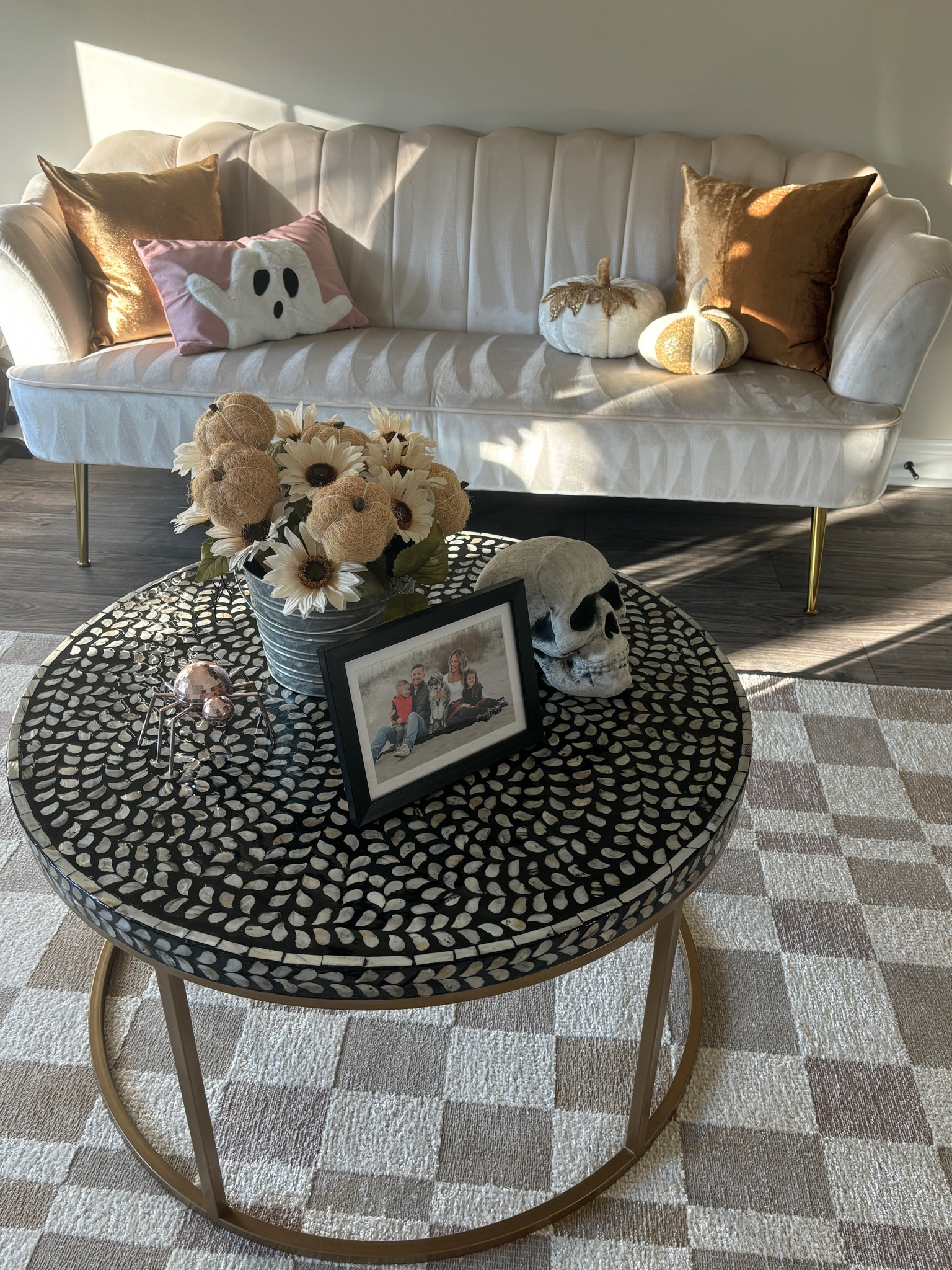 Cutie try on room decorated for Halloween 😍

Halloween decor, home decor, interior decorating, home design, throw pillows, sofa, black and gold, checkered rug

#LTKHome #LTKHalloween #LTKHoliday