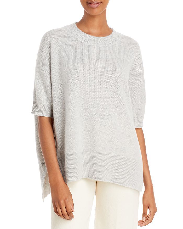 Short Sleeve Cashmere Sweater - 100% Exclusive | Bloomingdale's (US)