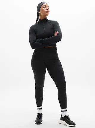 Altitude Fleece Lined Stash High Rise Legging | Athleta