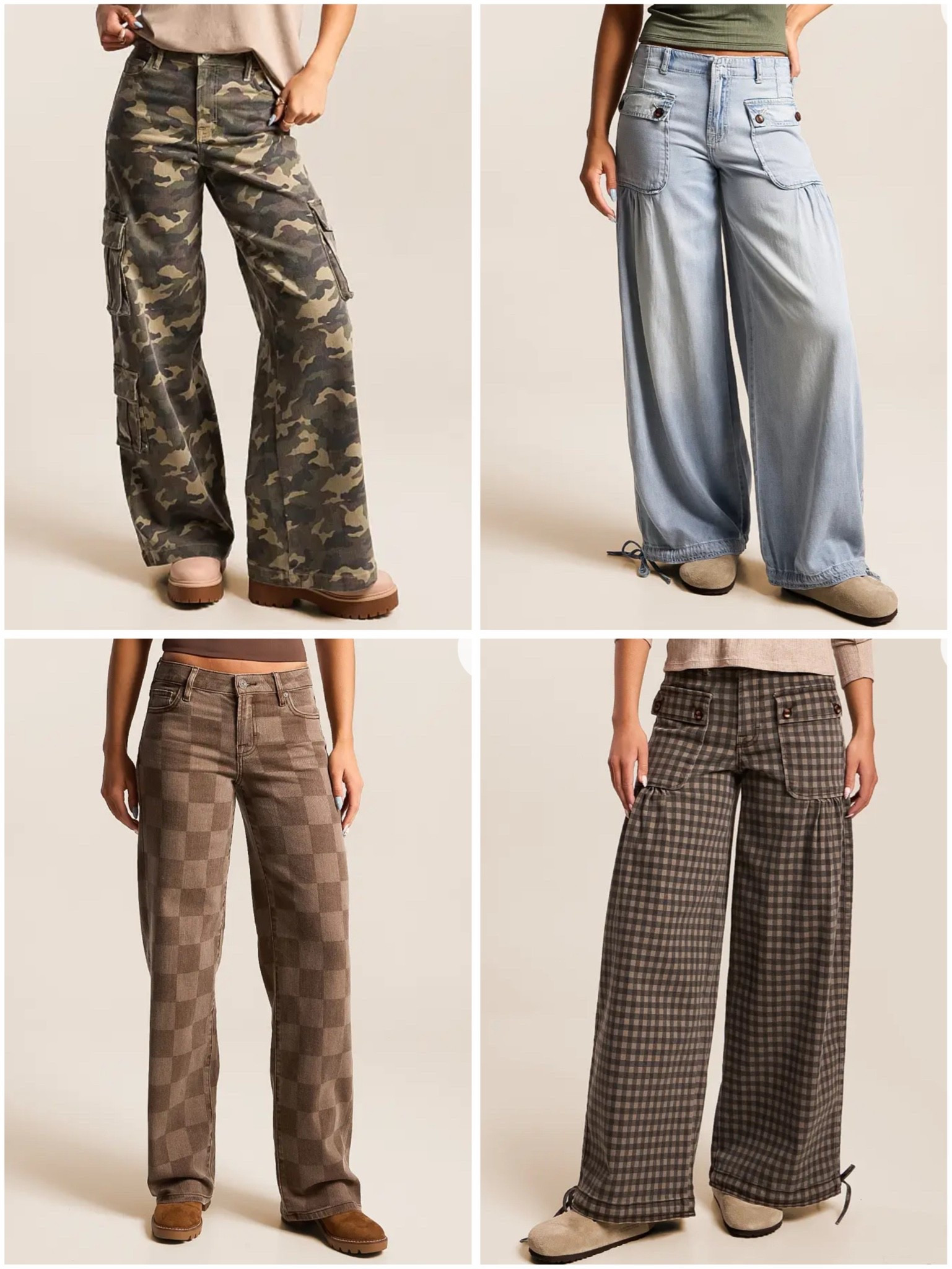 New styles of pants/denim! The camo wide leg pair is calling my name! Love!!

#LTKootd #LTKgrwm #LTKSeasonal