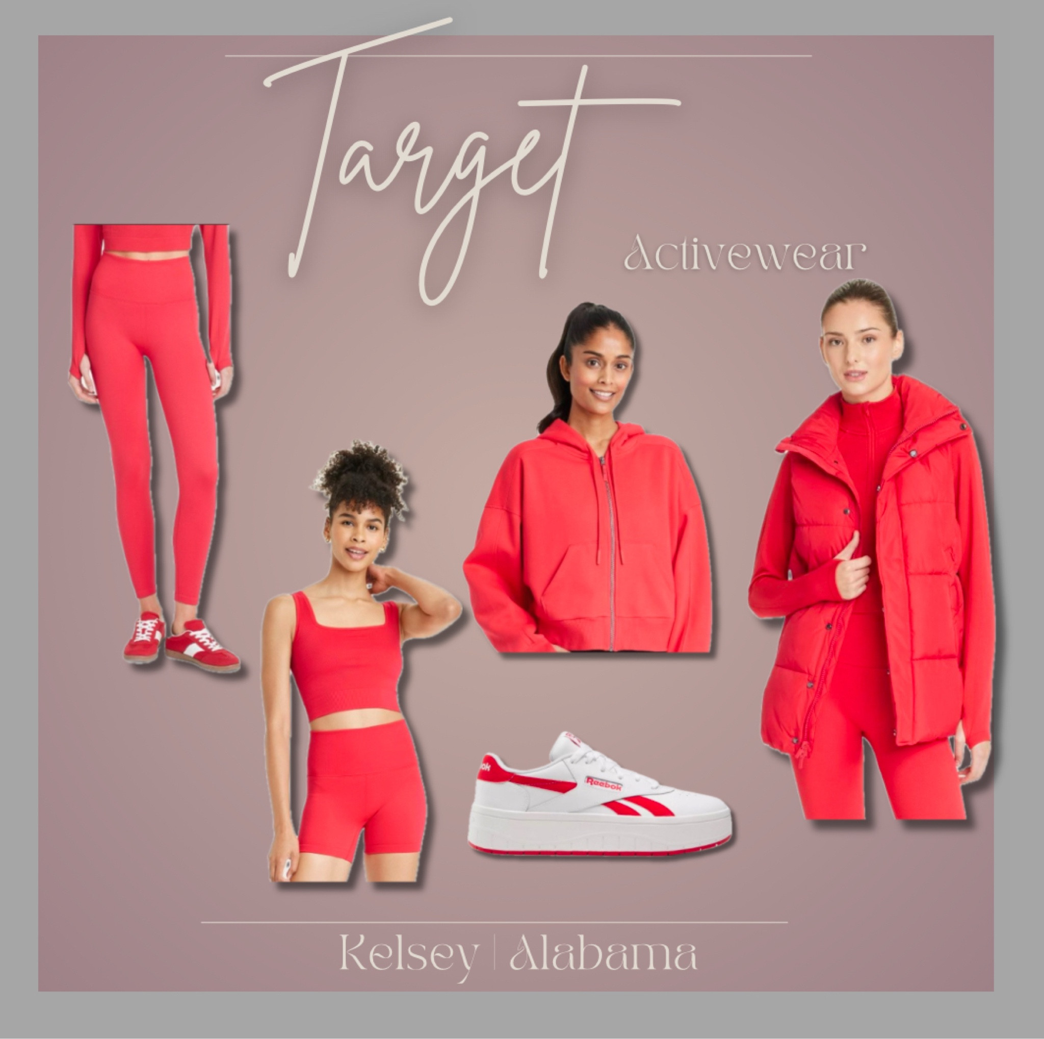 The red activewear at Target is perfect for Valentine’s, American Heart month, and all the bright love! 

#LTKFitness #LTKStyleTip #LTKActive