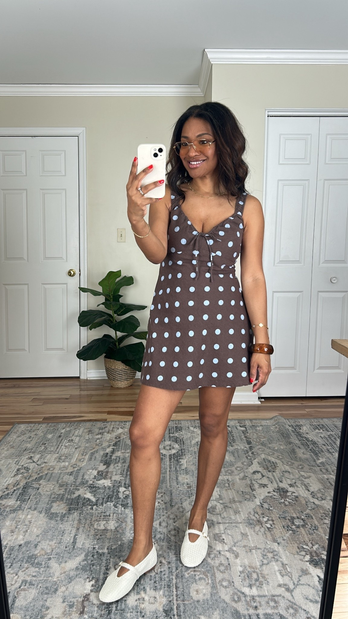 I’m wearing a small regular in this dress it has a built-in bra.  ￼ #abercrombiepartner @abercrombie 

#LTKOver40 #LTKootd #LTKSpringSale