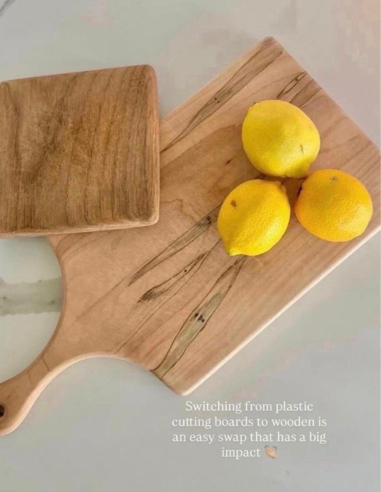Switching from plastic to wooden cutting boards is such an easy way reduce plastic in your home.

#LTKHome