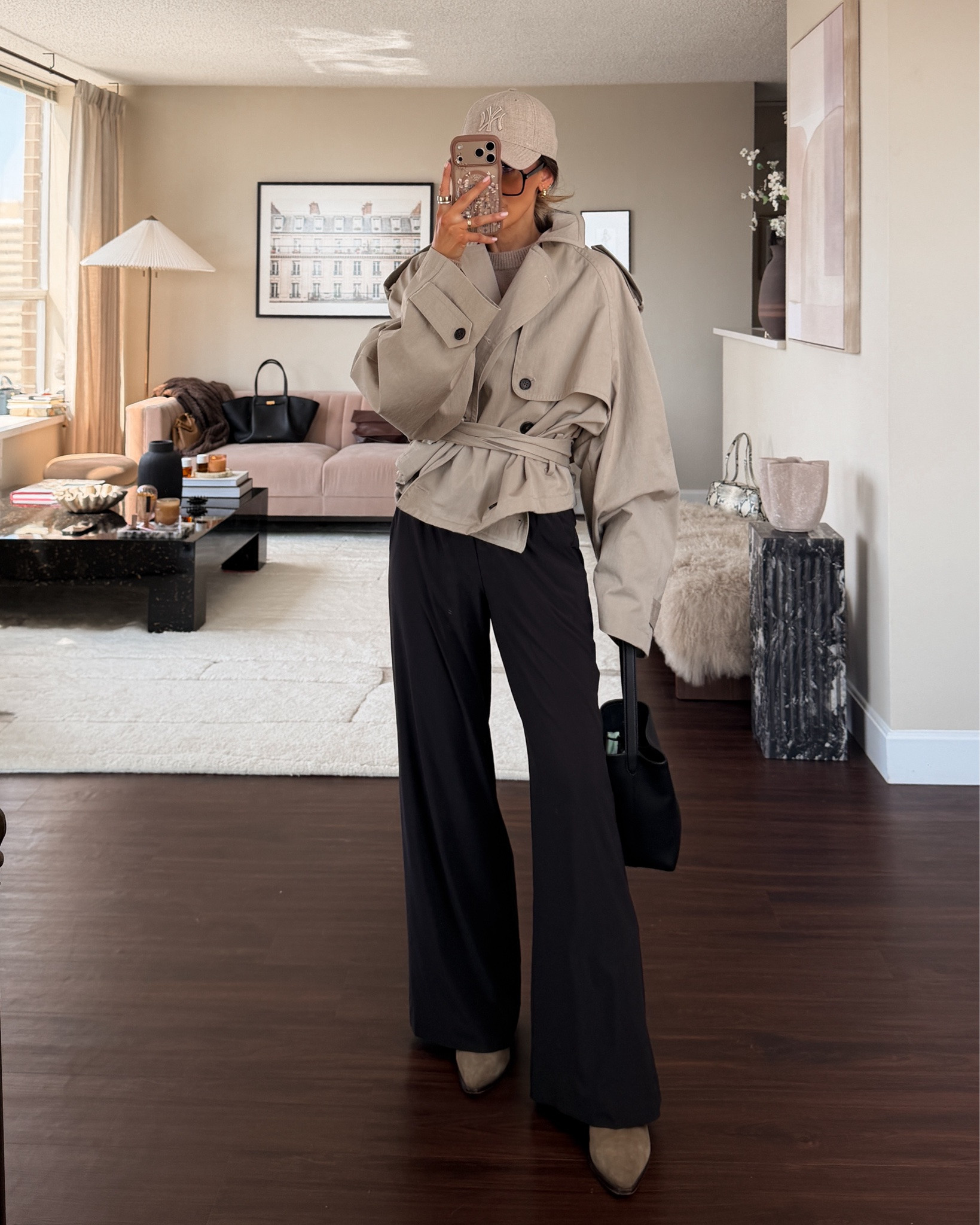 Relaxed transitional outfit to wear now and later! all XS sizes

#LTKSeasonal #LTKOver40 #LTKootd