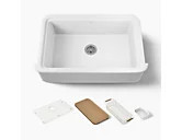 Audrine by Studio McGee 35-1/2" Single-Bowl Workstation | 36250-PC | KOHLER | Kohler
