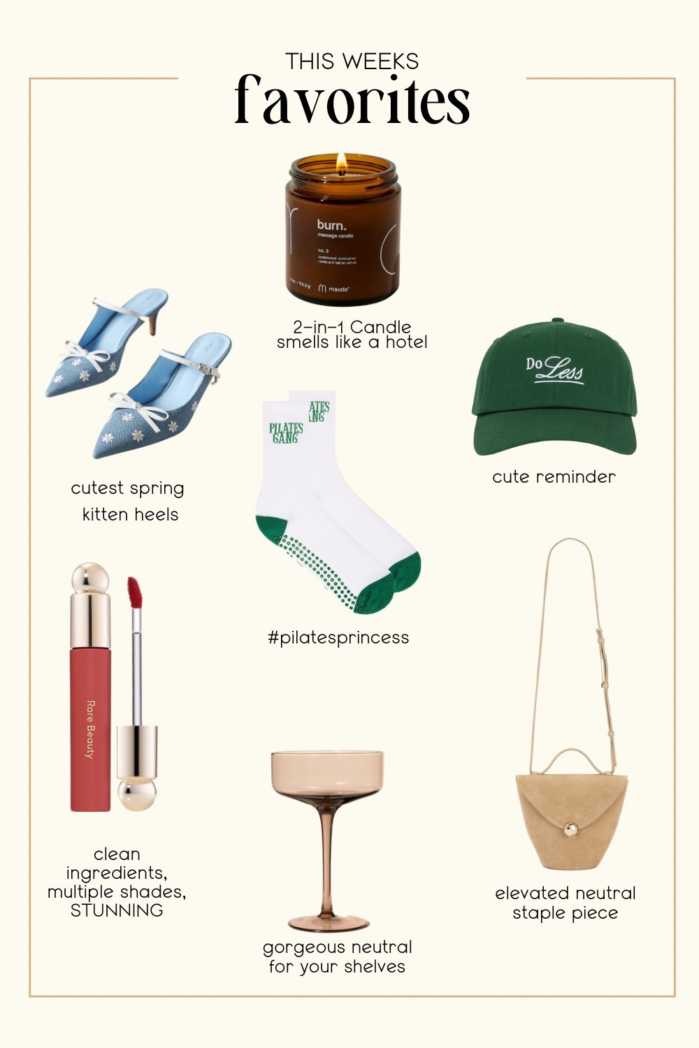 This week’s favourites



#LTKFindsUnder50 #LTKHome #LTKSeasonal
