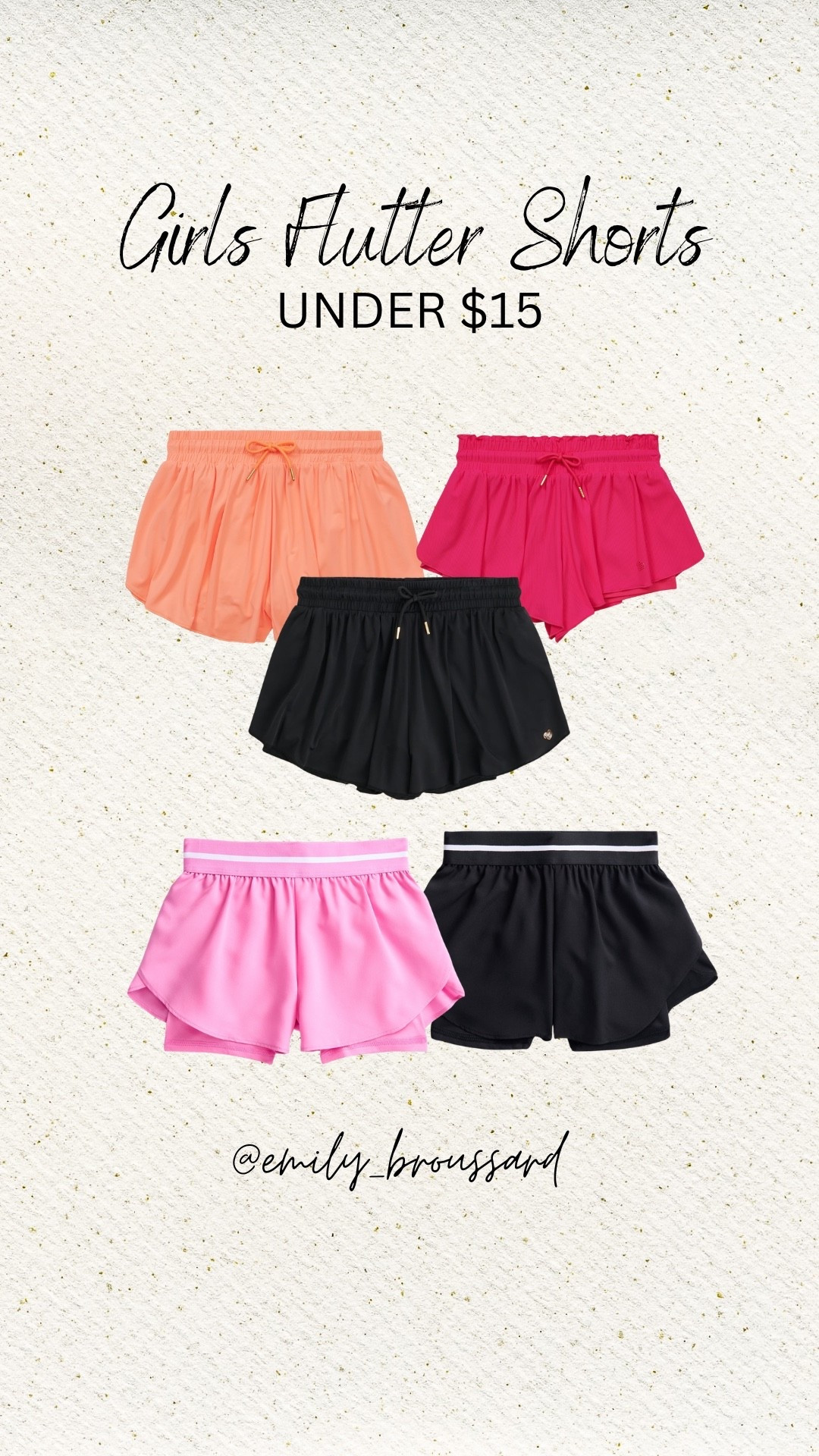 I got these flutter shorts with biker shorts underneath for my daughter and she loves them! Good price too!🛍️👇

#LTKKids