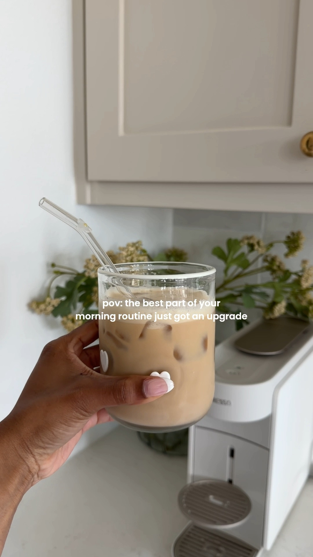 My morning routine is never complete without a good coffee in hand #BloomiesPartner The NEW @Nespresso  Vertuo UP is the latest addition to my mornings and I'm obbsessed. Hot coffee or iced coffee, whatever I'm in the mood for this can make it, plus it comes with the Aeroccino Frother for the perfect iced lattes. Added to my LTK so you can grab from @bloomingdales-us 

 #morningcoffee #coffeemachine #kitchenessentials #nespressomachine

#LTKHome