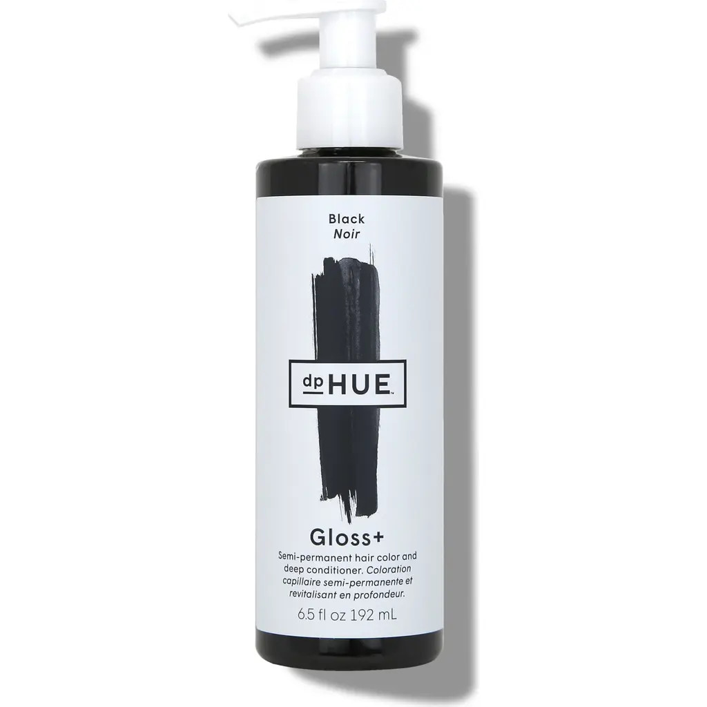 dpHUE Gloss+ Semi-Permanent Hair Color & Deep Conditioner in Black at Nordstrom | Nordstrom