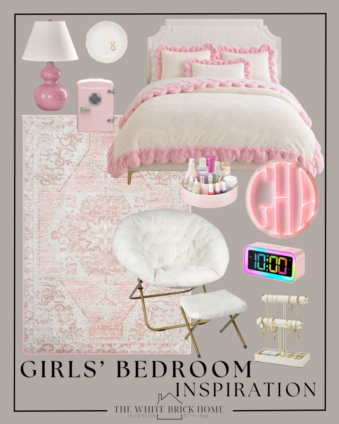 Adorable and happy pink finds for a girls bedroom - this amazing bed is under $350 and ships for free! 

Girls room, girls bedroom, kids room, kids bedroom design, girls room, girls room decor, girls room ideas, girls room bedding, girls room ideas, girls room bedding, girls room rug, girls room wall art, girls room lamp, girls room wall name, girls room decor ideas, girls room chair, girls room rug, pink, pink bedroom, pink room decor, pink room ideas, home design, home decor, wayfair, Amazon, pottery barn teen, pottery barn, target

#LTKHome #LTKKids #LTKmomlife