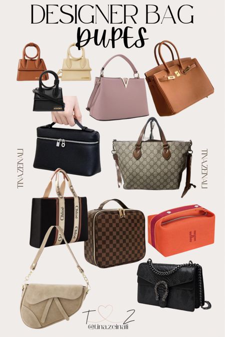 Designer bag dupes. Looks expensive, but it’s not. Stylish bags for the summer. 

#LTKstyletip #LTKfindsunder100 #LTKitbag