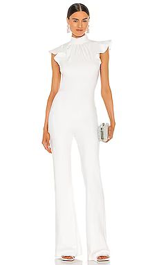 Amanda Uprichard X REVOLVE Davina Jumpsuit in Optic White from Revolve.com | Revolve Clothing (Global)