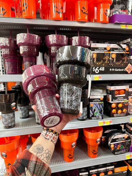 The perfect snack cup! These would be great for the movie theater. Has compartment on the top with the straw through the middle. @walmart has these and a couple other designs!

#LTKhome #LTKfamily #LTKHalloween