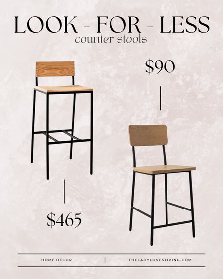 Get the look for less!

modern counter height bar stools, west elm dupe, home decor, save or splurge, save vs splurge, bar chairs, counter stools

#LTKhome #LTKunder100 #LTKsalealert