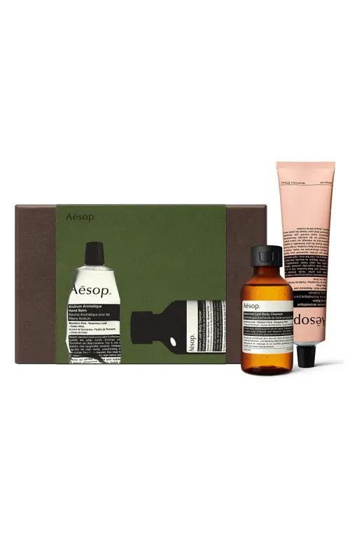 Aesop Greetings in the Guestroom Hand & Body Set $56 Value at Nordstrom | Nordstrom