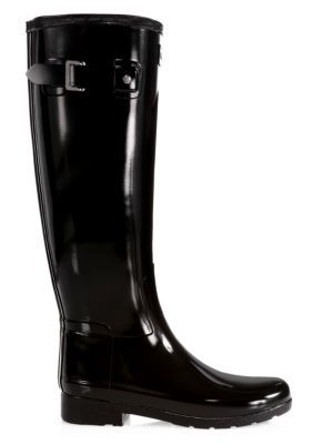 Refined Tall Gloss Rain Boots | Saks Fifth Avenue (CA)