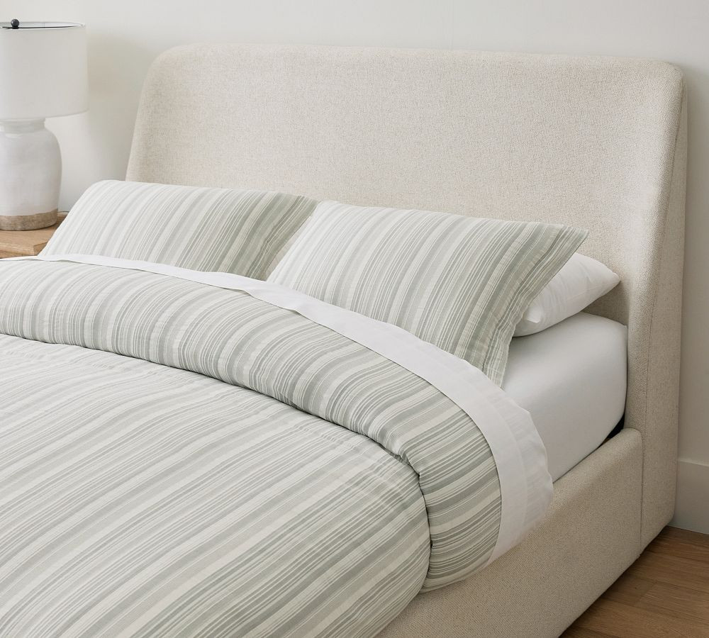 Layton  Upholstered Bed | Pottery Barn (US)