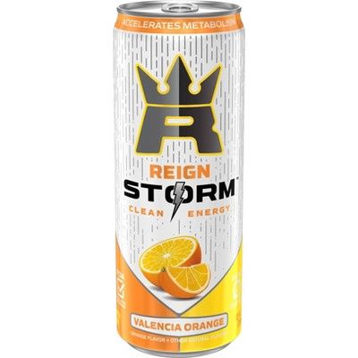 Reign Storm Valencia Orange Energy Drink - 12 fl oz Cans | Target