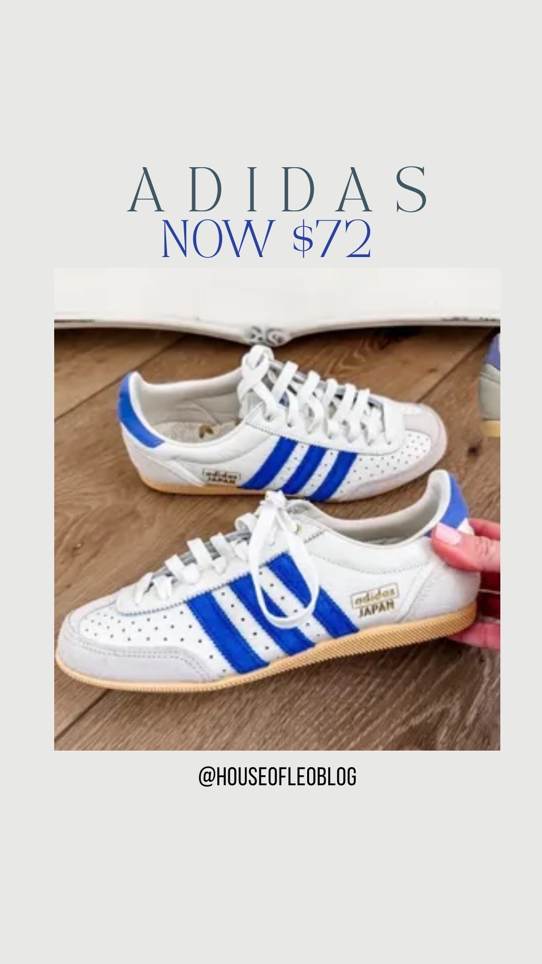 Adidas sneakers size down half

#LTKSaleAlert